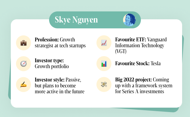 Skye Nguyen Sarwa investor journey